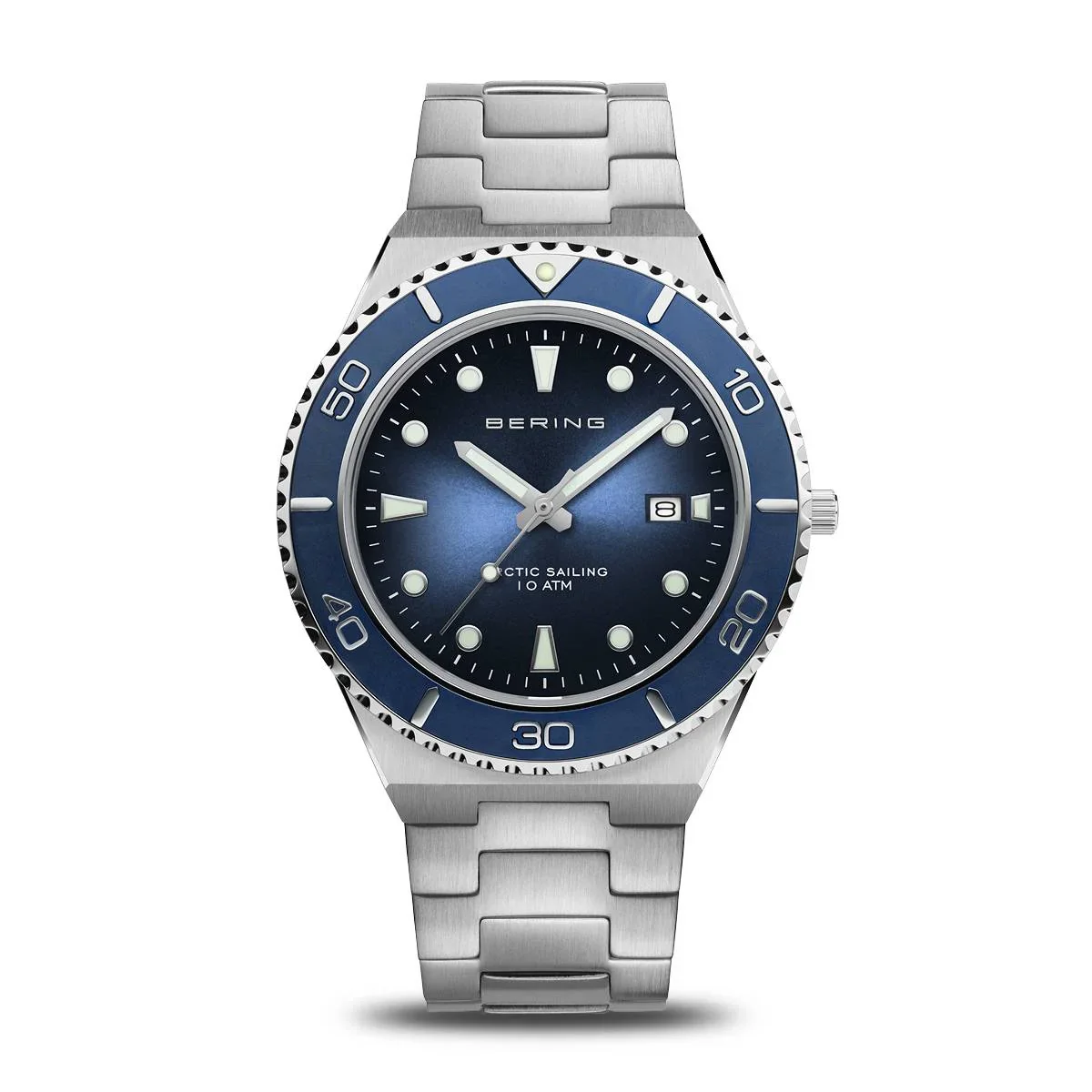Bering Men's Artic Sailing Sports Watch in Blue 18940-707