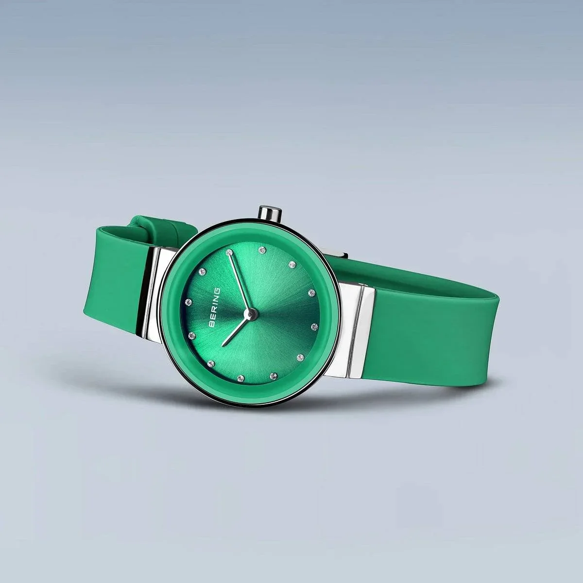 Bering Classic Ladies Watch in Green - Image 2