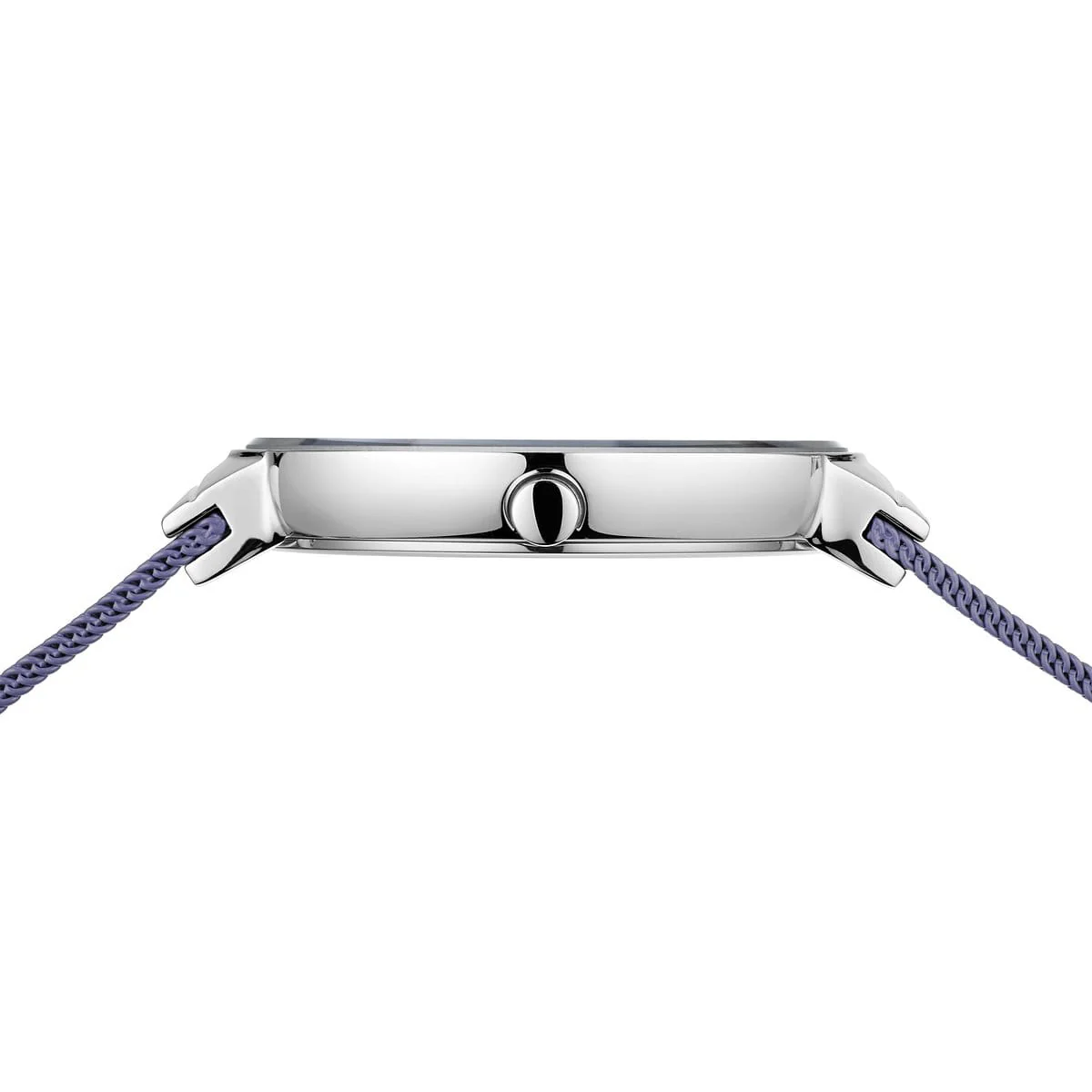 Bering Ladies Watch with Crystals & Milanese Bracelet in Lavender Blue - Image 4