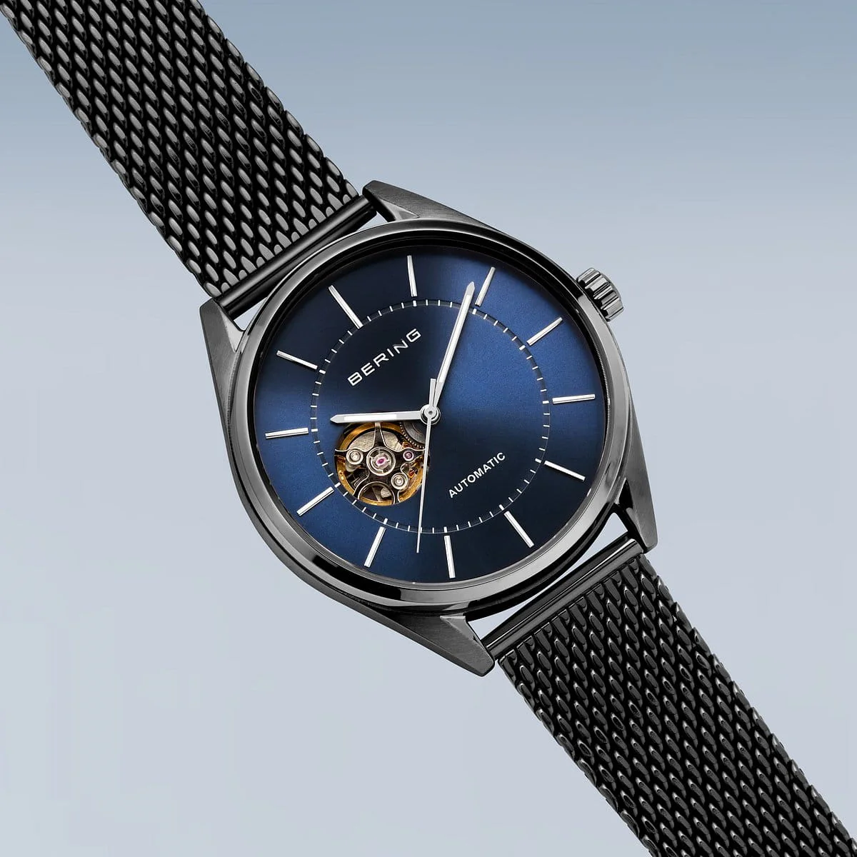Bering Men's Automatic Black-Blue Watch - Image 3