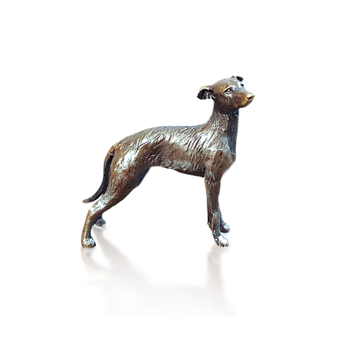 Bronze Lurcher Sculpture