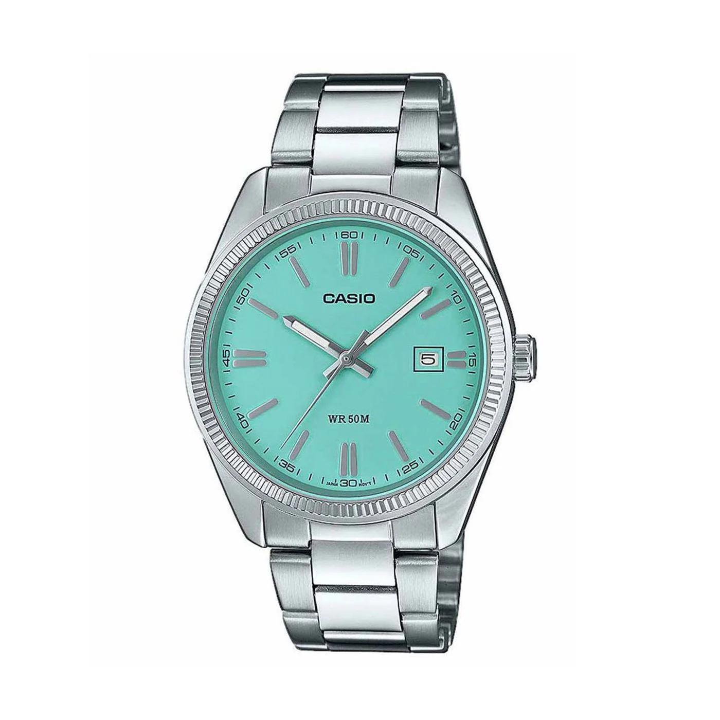 Casio Men's Watch with Turquoise Dial MTP-1302PD-2A2VEF