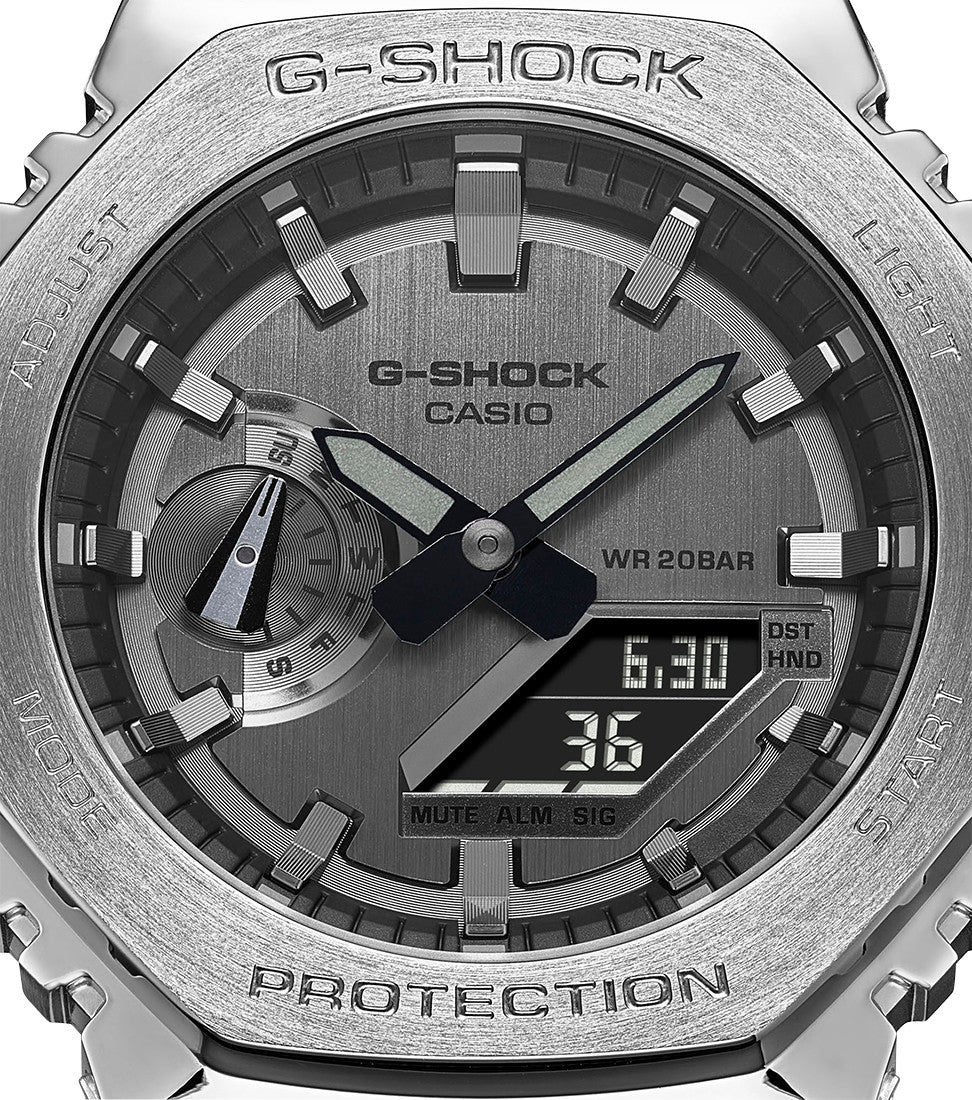 Casio Men's G-Shock Watch Octagonal Case GM-2100-1AER - Image 2