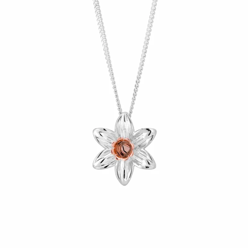 Clogau® Nature's Wonder Sterling Silver Daffodil Pendant