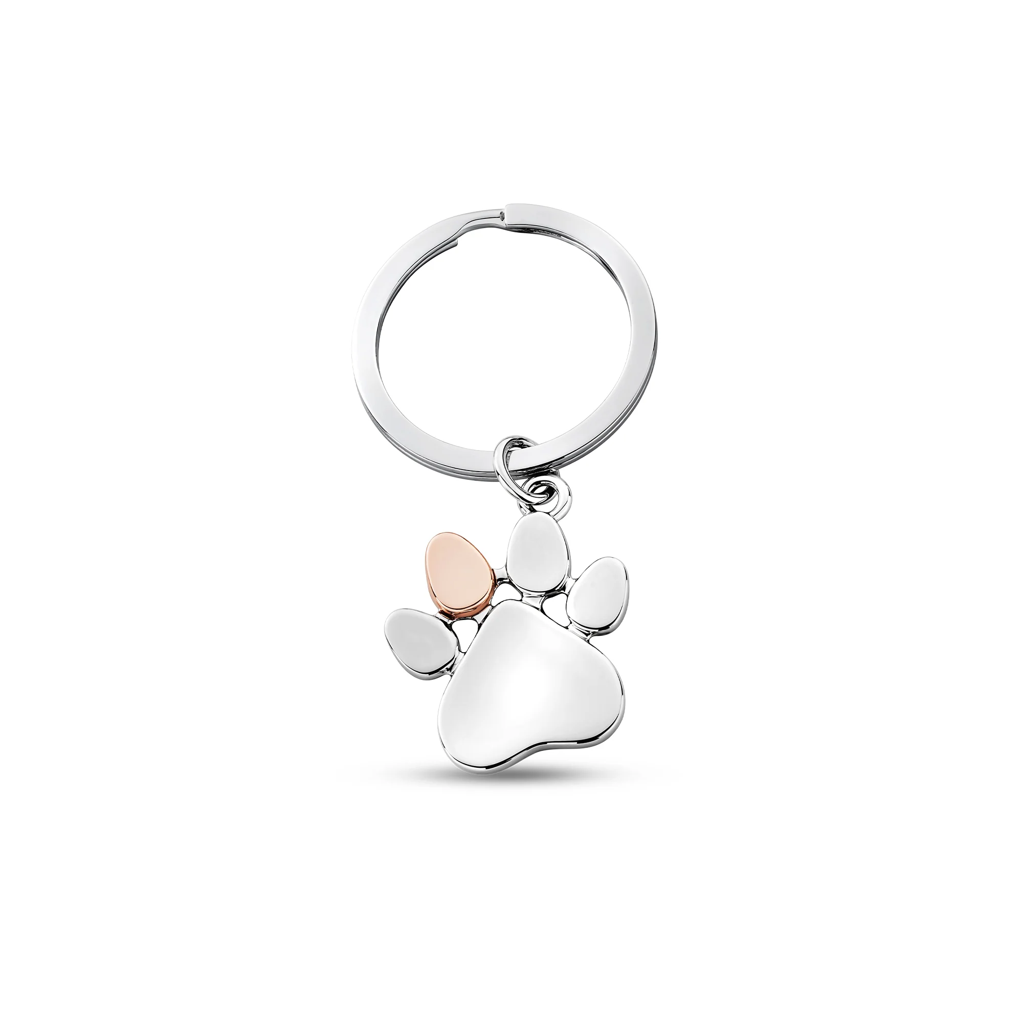 Clogau Paw Prints Key Ring Fob