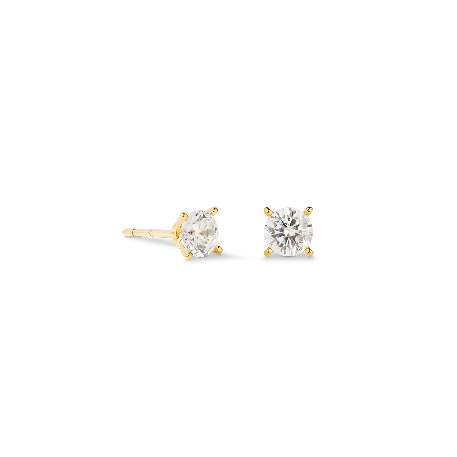 Coeur de Lion 5 mm Crystal Stud Earrings - Various Colours - Image 10