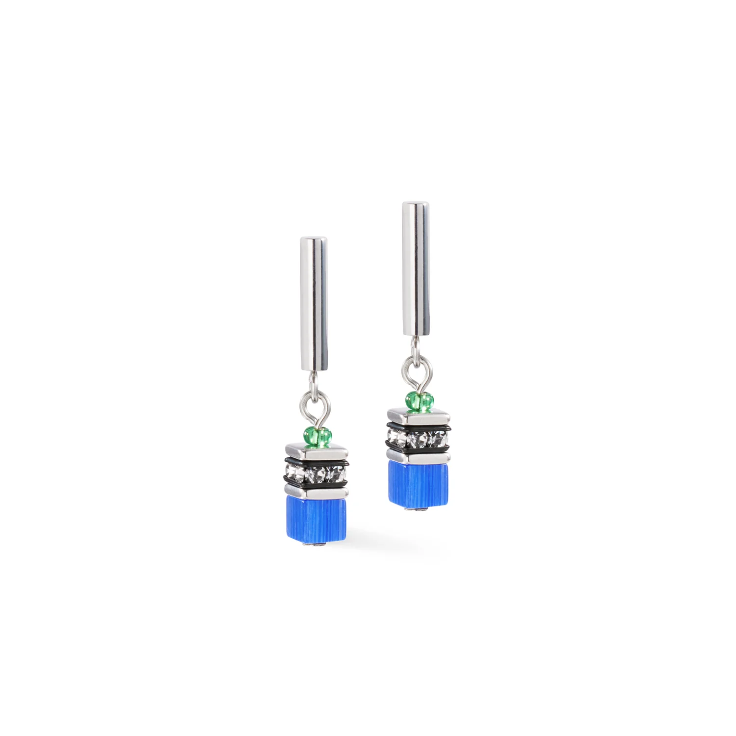 Coeur de Lion Multicoloured Rainbow Mini Earrings