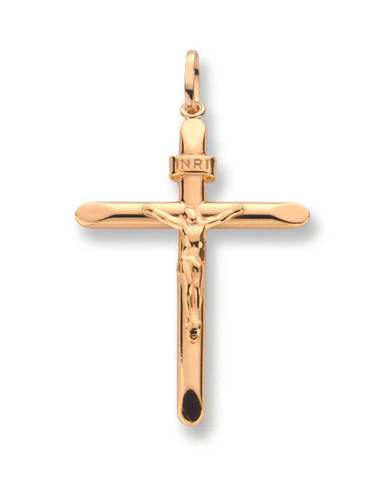 Gold Crucifix Pendant