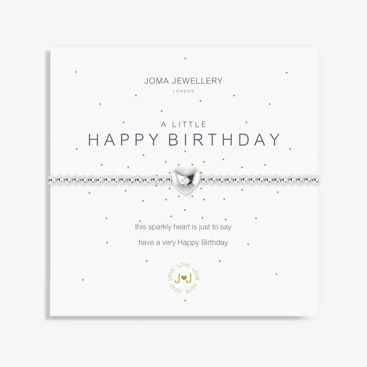 Joma Jewellery 1093 "A Little Happy Birthday" bracelet