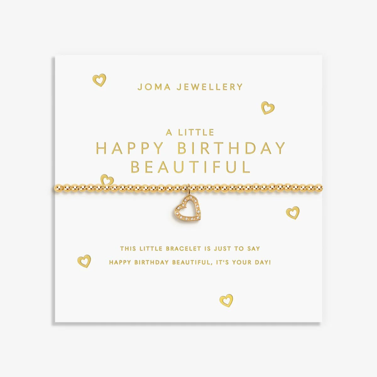 Joma Jewellery "A Little A Happy Birthday Beautiful" Bracelet