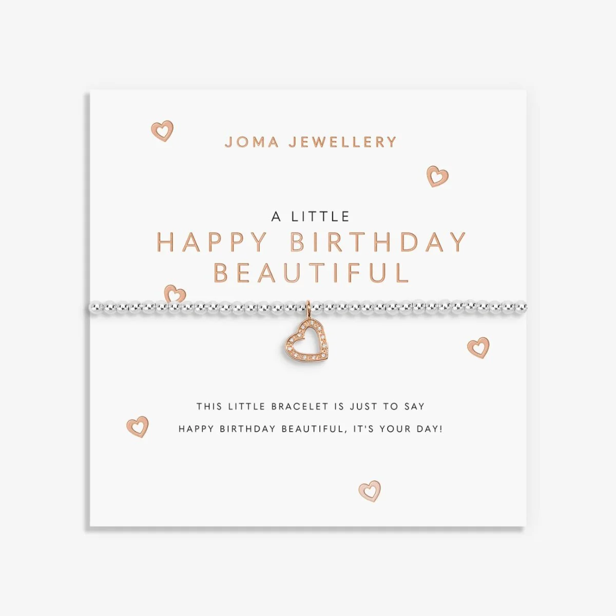 Joma Jewellery "A Little Happy Birthday Beautiful" Bracelet