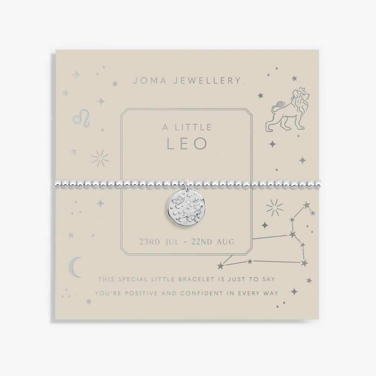 Joma Star Sign A Little 'Leo' Bracelet 7436