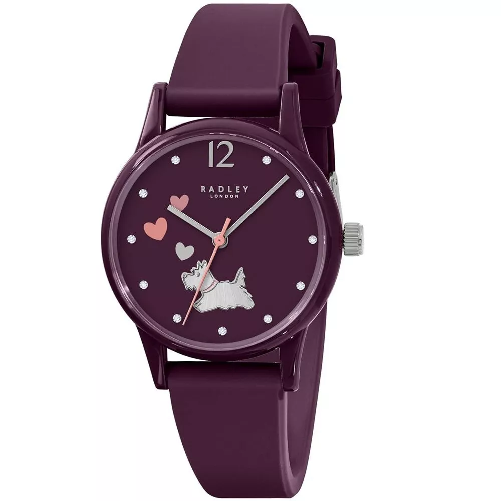 Ladies Radley Watch in Purple with Silicone Strap RY21807A