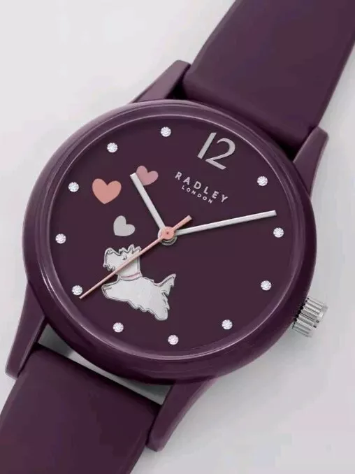 Ladies Radley Watch in Purple with Silicone Strap RY21807A - Image 2