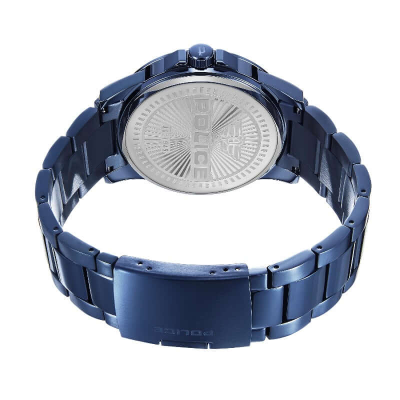 Men's Police Cliff Watch Blue Matt Bracelet - Image 3
