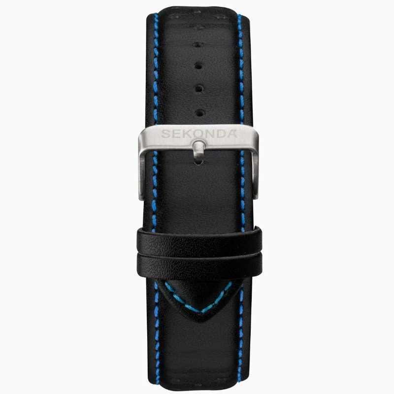 Men's Sekonda Velocity Chronograph Watch Turquoise Black - Image 6