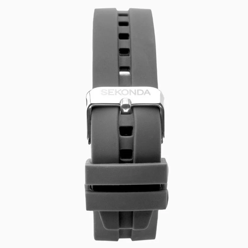 Men's Sekonda Watch with Rubber Strap (1350) - Image 3