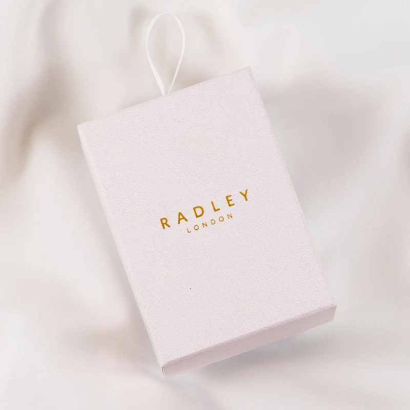 Radley Ladies Watch RY21491 Navy Narrow Leather Strap - Image 4