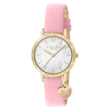 Radley Ladies Watch RY21796A Pink Strap with Charm