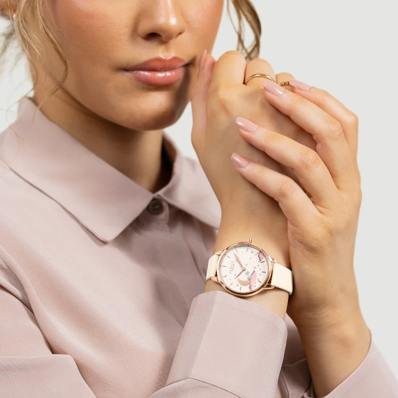 Radley Ladies Watch White Leather Strap RY21484 - Image 3