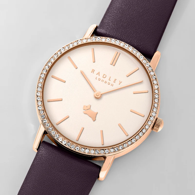 Radley Ladies Watch with Purple Strap - Image 2