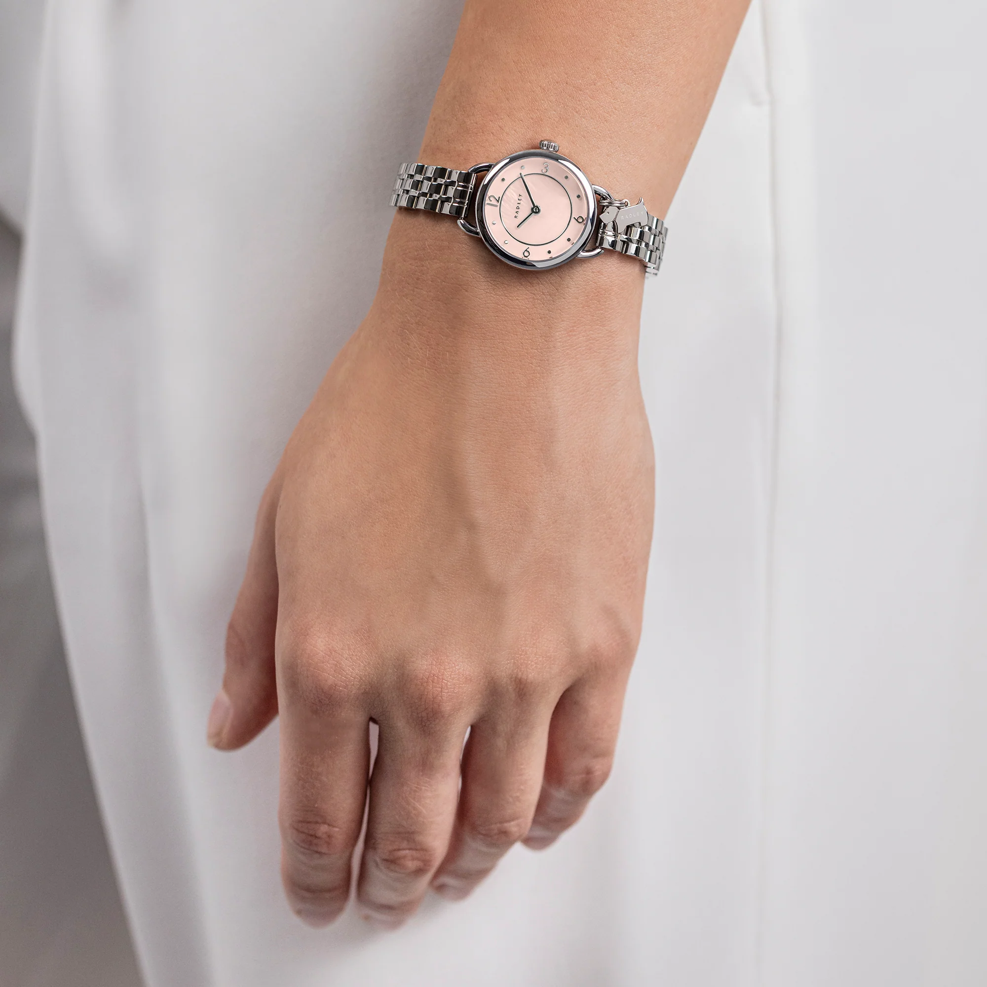 Radley Pink Mother Of Pearl Dial Ladies Watch RY4641 - Image 3