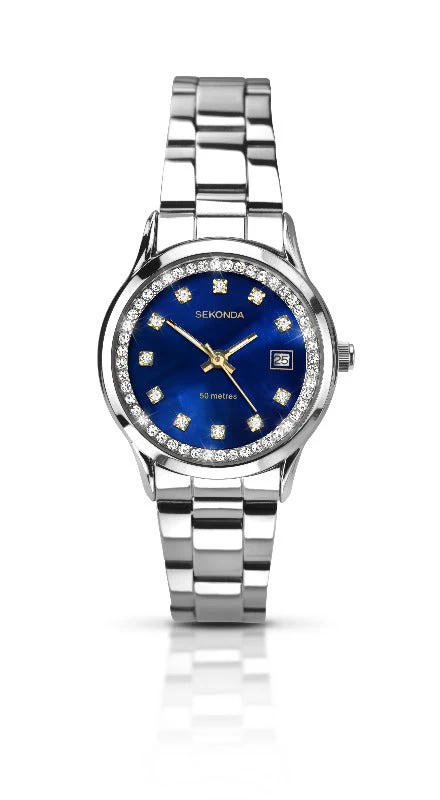 Sekonda Ladies Midnight Star Watch with CZ's 2147