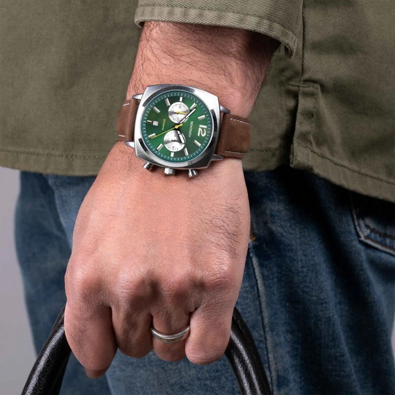 Sekonda Airborne Men's Watch Green Dial 30029 - Image 4