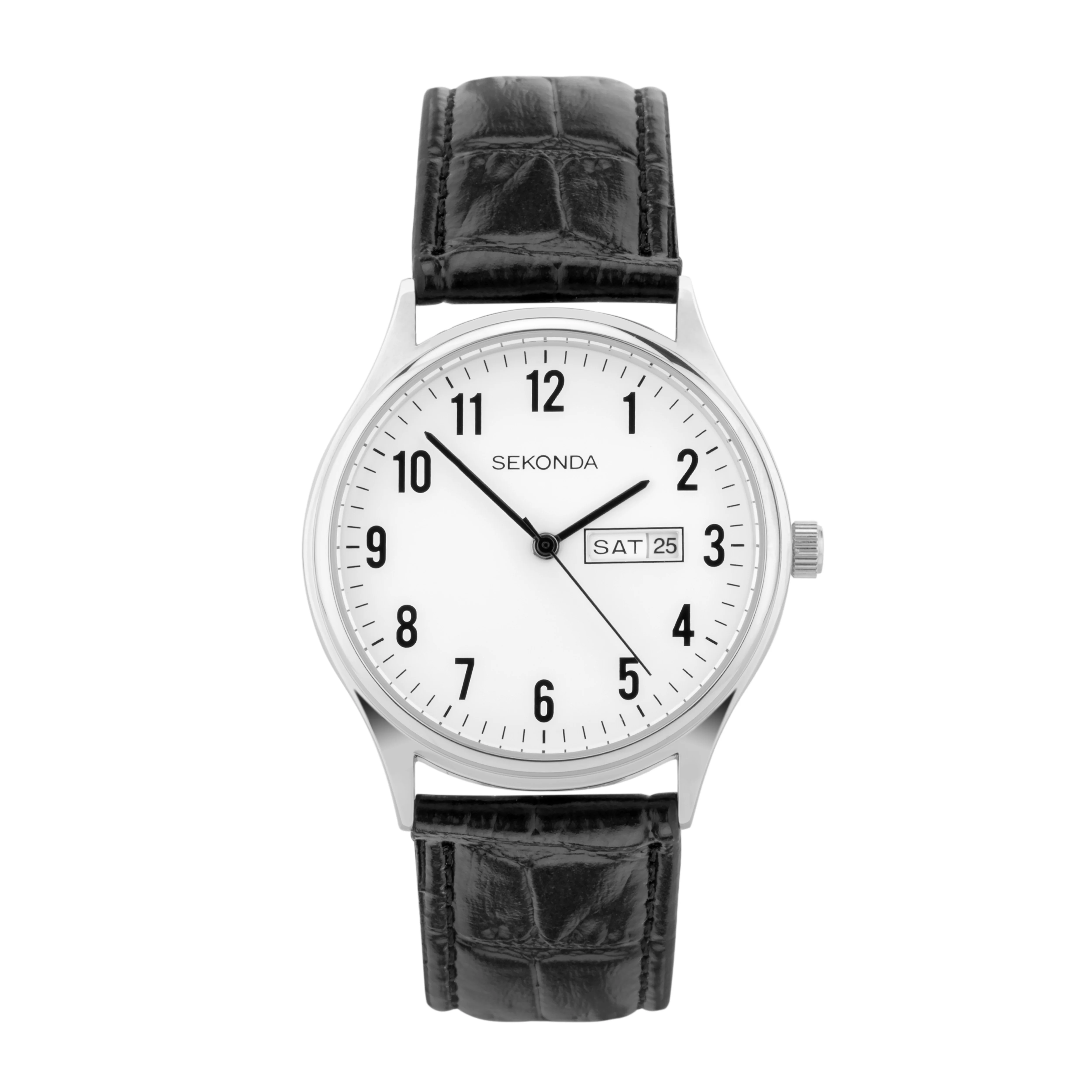 Sekonda Easy Reader Watch with Black Strap (30121)