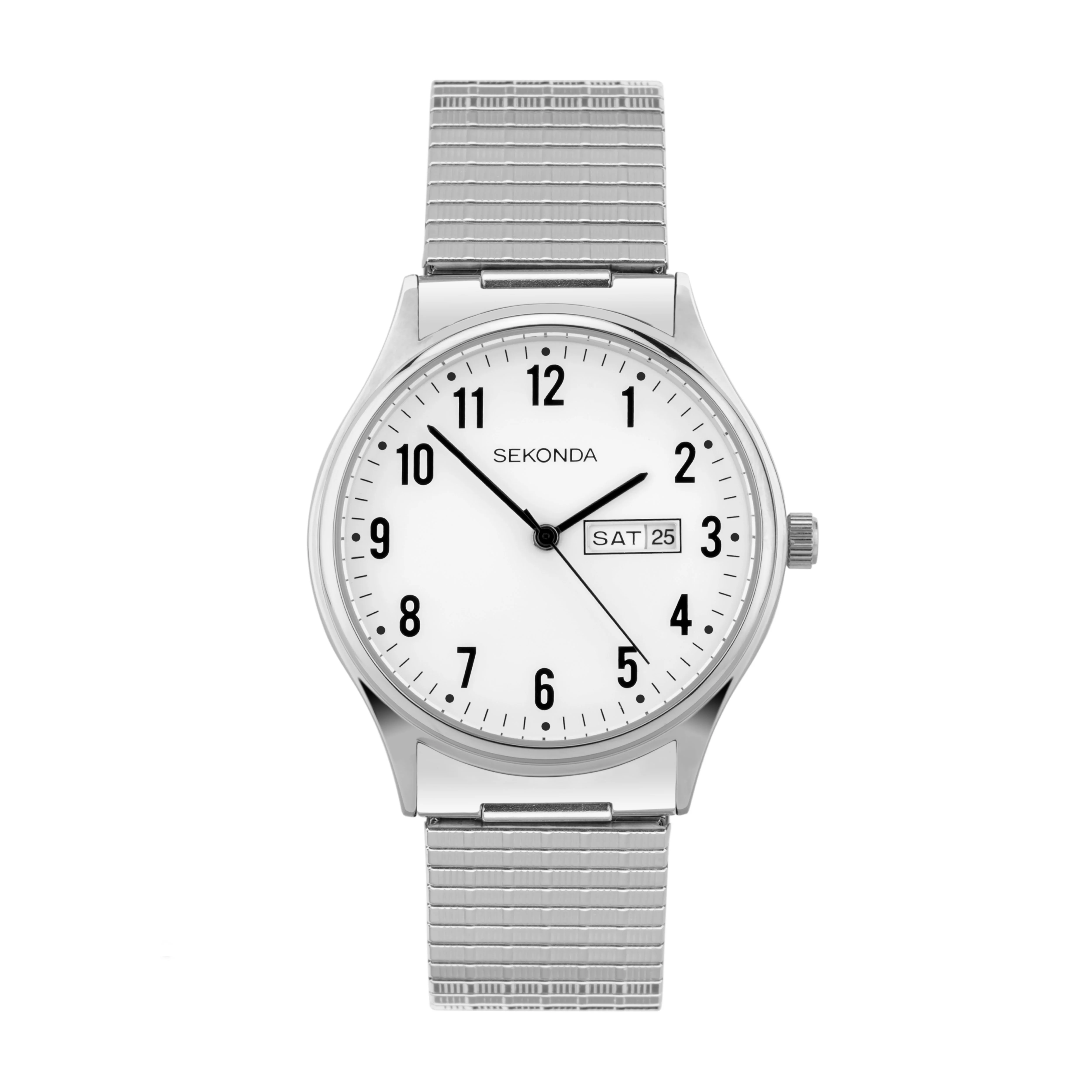 Sekonda Easy Reader with Expanding Bracelet in Silver (30122)