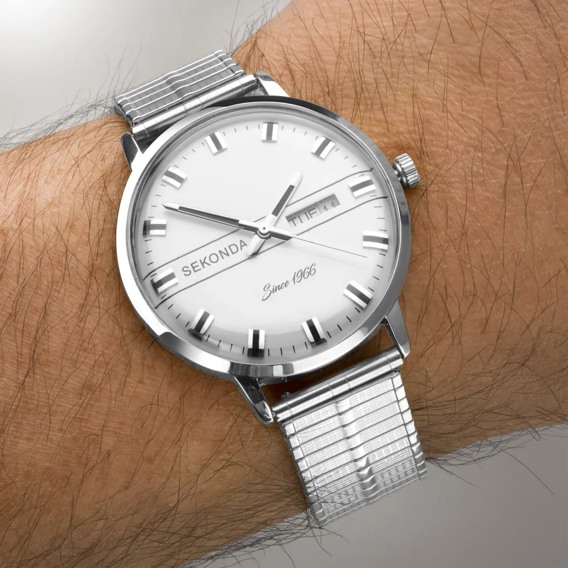 Sekonda Heritage Men's Watch Expanding Strap 1951 - Image 5