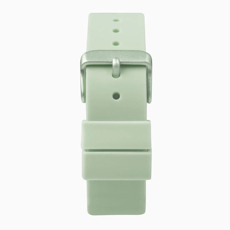 Sekonda Palette Ladies Green Watch with Rubber Strap 40395 - Image 4
