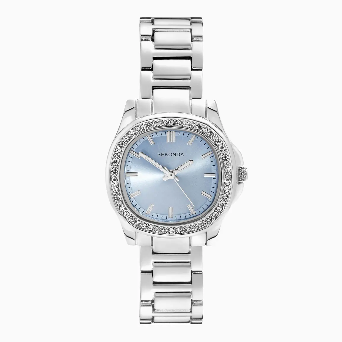 Sekonda Octaire Ladies Watch in Blue with Crystals (40720)