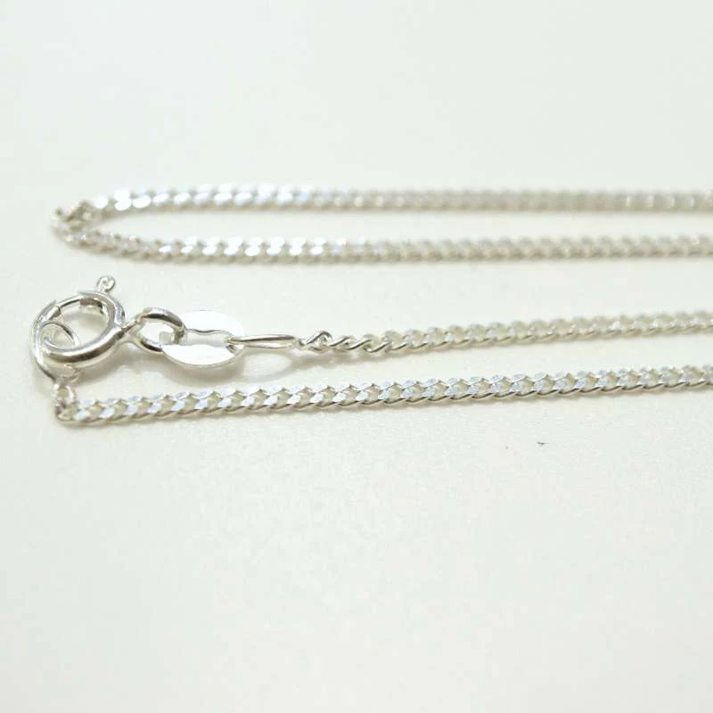 Silver 18" Curb Chain