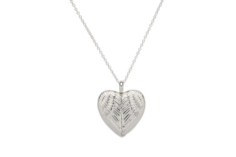Silver Angel Wings Locket - Image 3