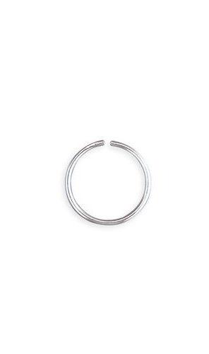 8 mm Silver Nose Ring - Image 2