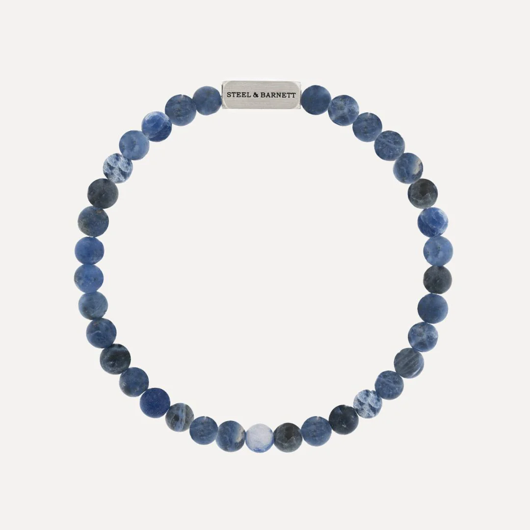 Steel & Barnett Natural Ned in Matt Sodalite