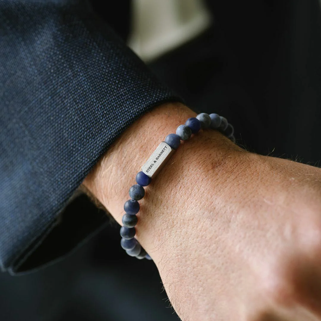 Steel & Barnett Natural Ned in Matt Sodalite - Image 2