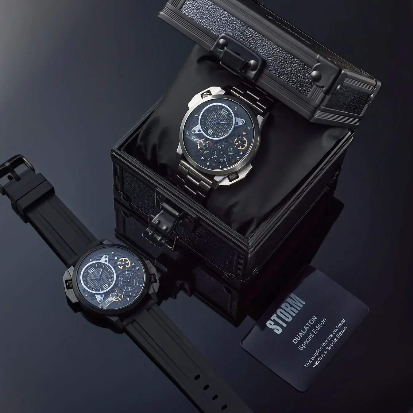 Storm Dualaton Watch in Blue - Image 4