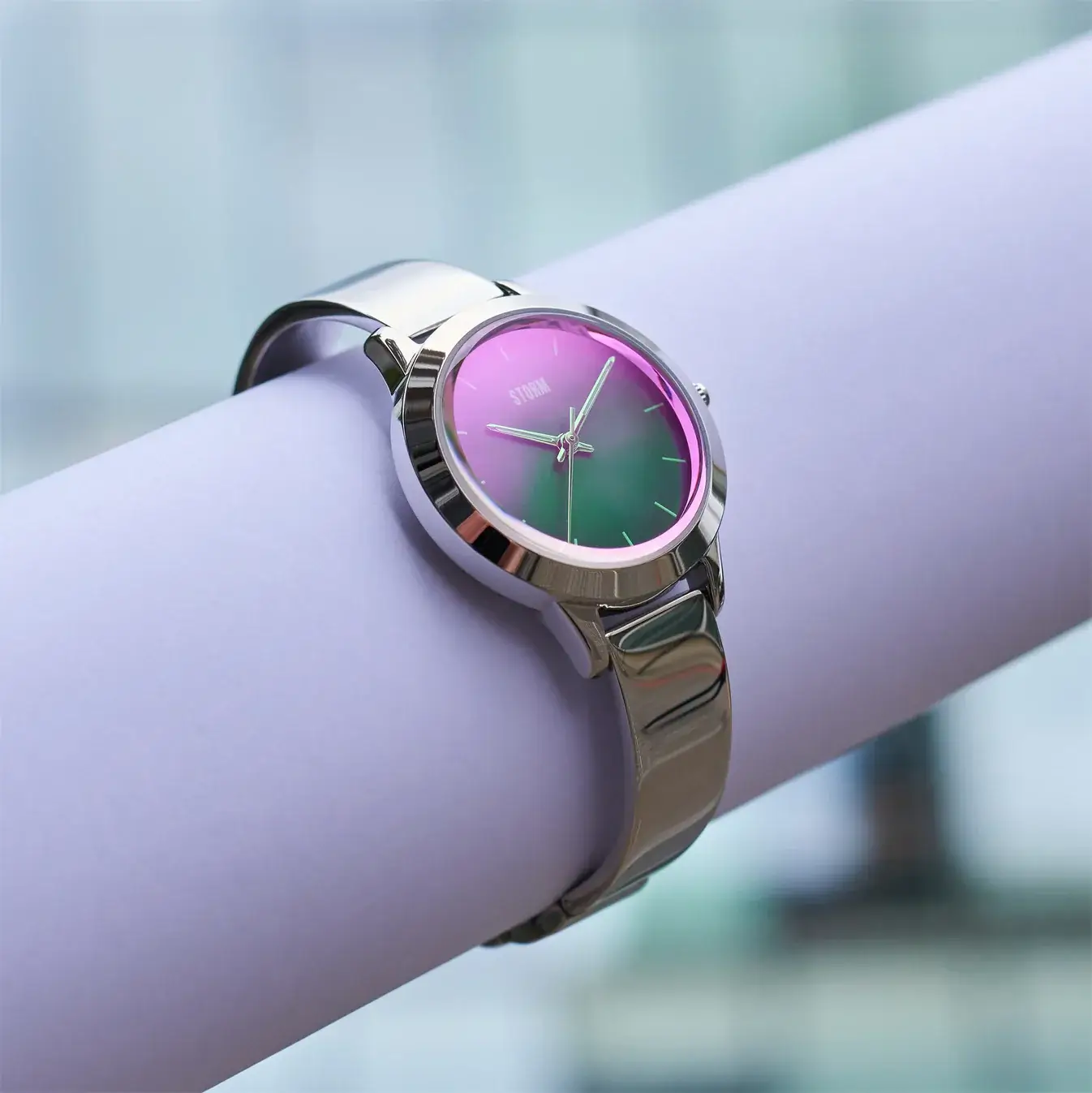 Storm Ladies Micro Styro Watch in Lazer Green - Image 2