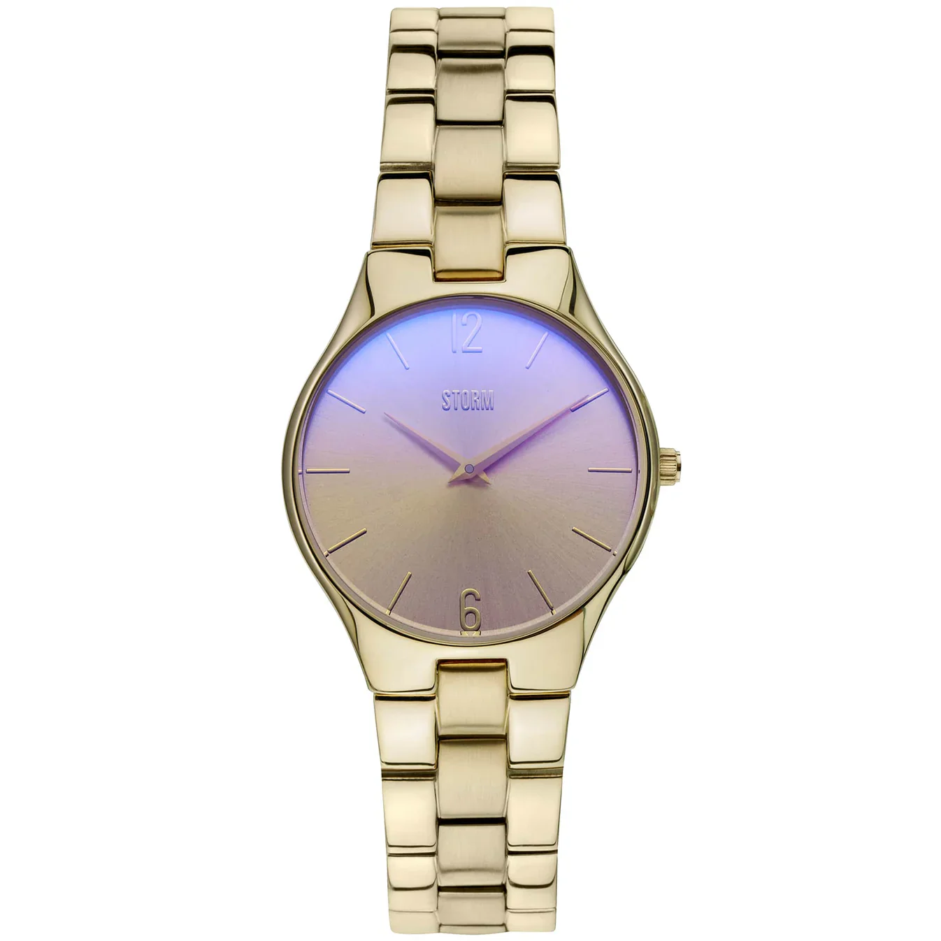 Storm Sareli in Gold Violet Ladies Watch